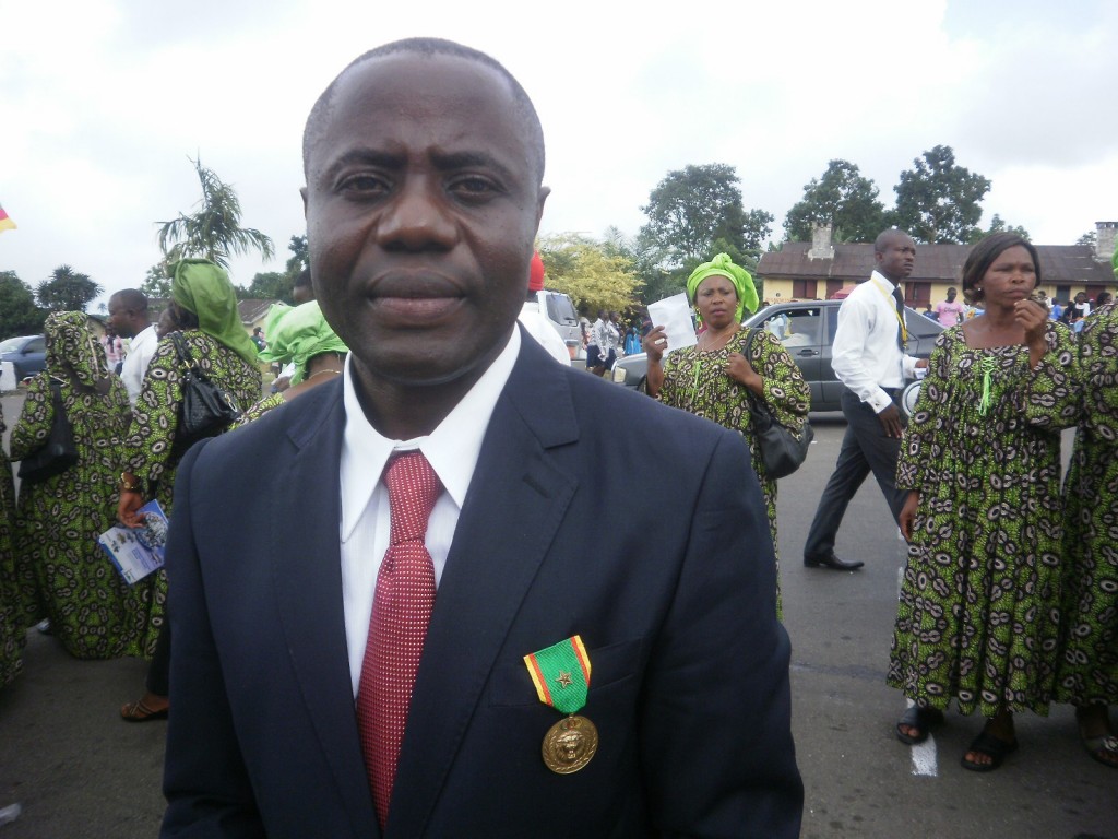 Retired International Referee, Andrew Abimni Akombong