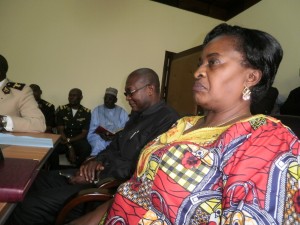 Jean Claude Mbwentchou, Minister of Urban Affairs & Housing, listen to reactions at Reunification  preparatory meeting