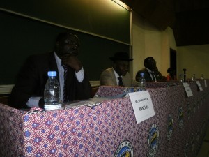 Penalists on the roundtable conference on Commonwealth day.