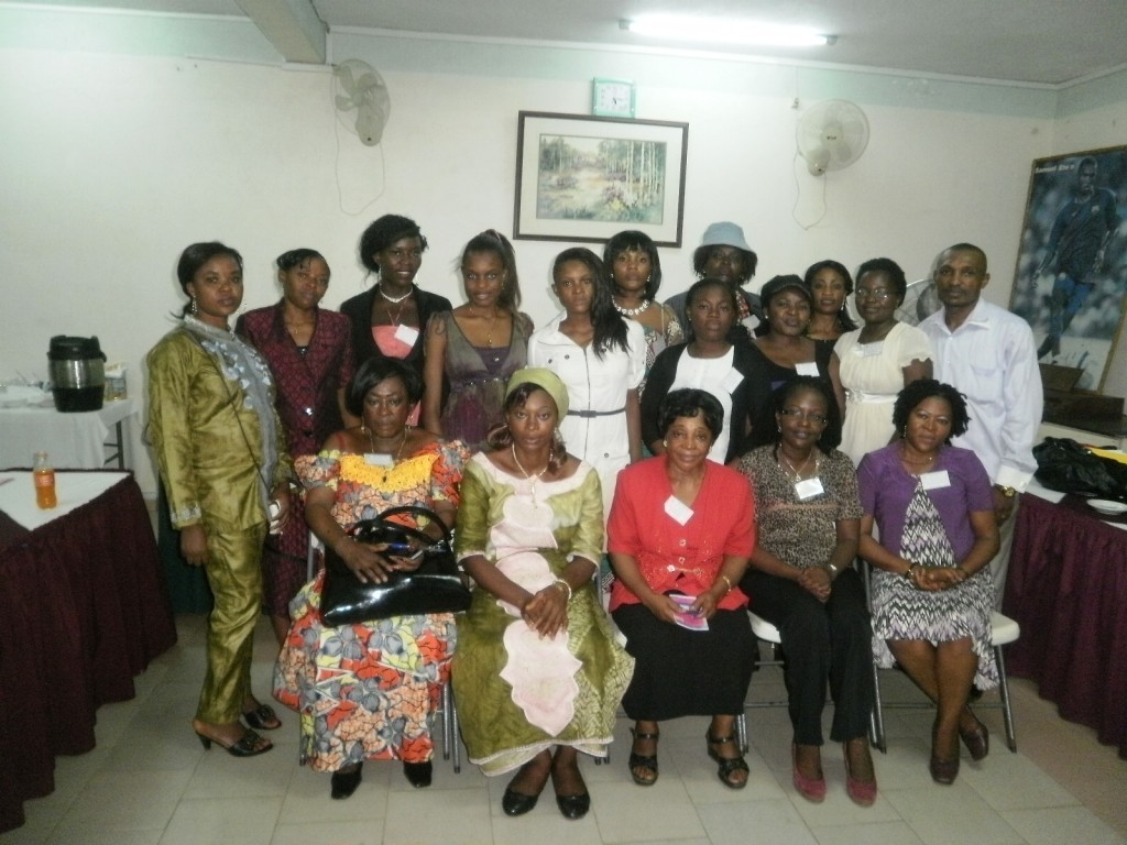 Participants of gender and politics talks.