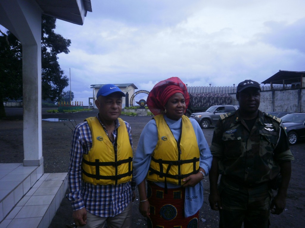 Akan, Hadiza, Major Mohamadou head of the Cameroonian Rapid Intervention Unit set for take off to Bamusso-Bekumu