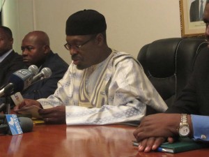 Minister of Communication, Issa Tchiroma Bakari 