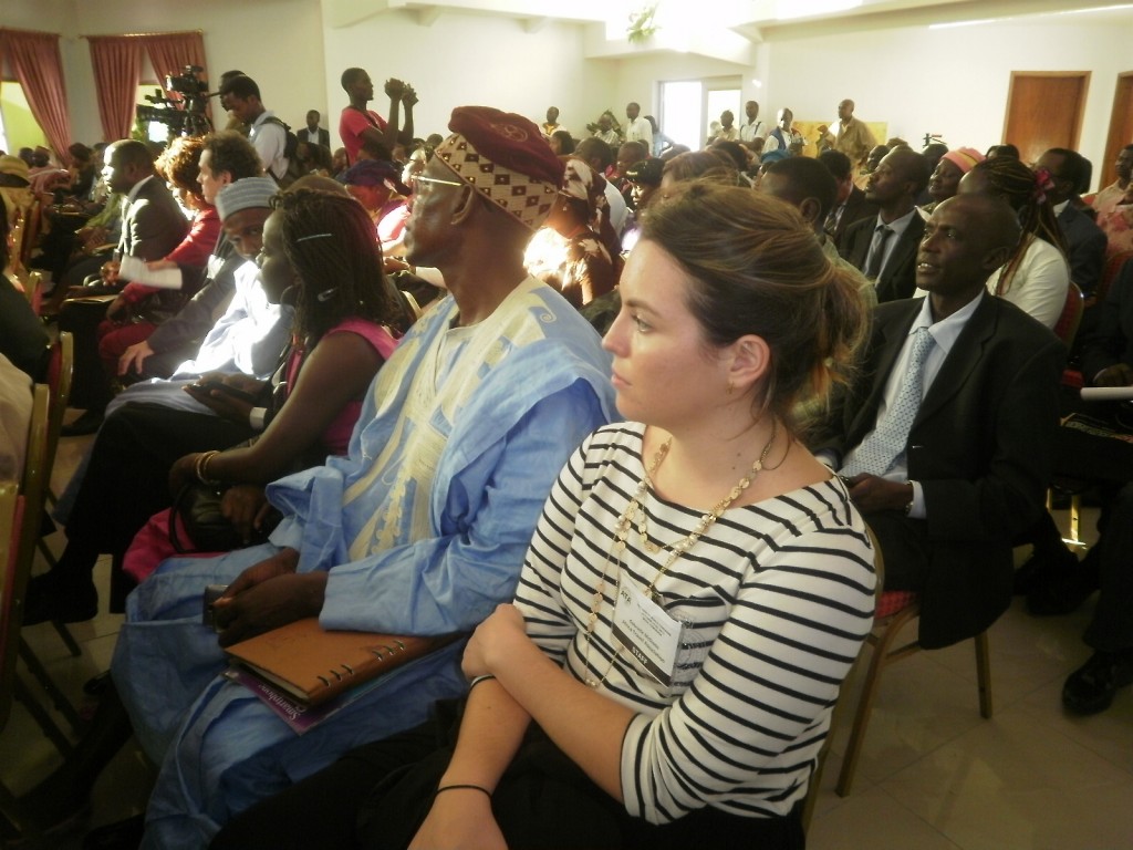 Cross section of delegates at the ATA opening ceremony in Buea Cameroon